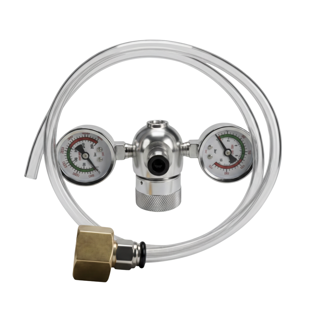 MooWhip Universal Pressure Regulator Valve – Compatible with 0.95L to 4.5L Nitrous Oxide Cylinders