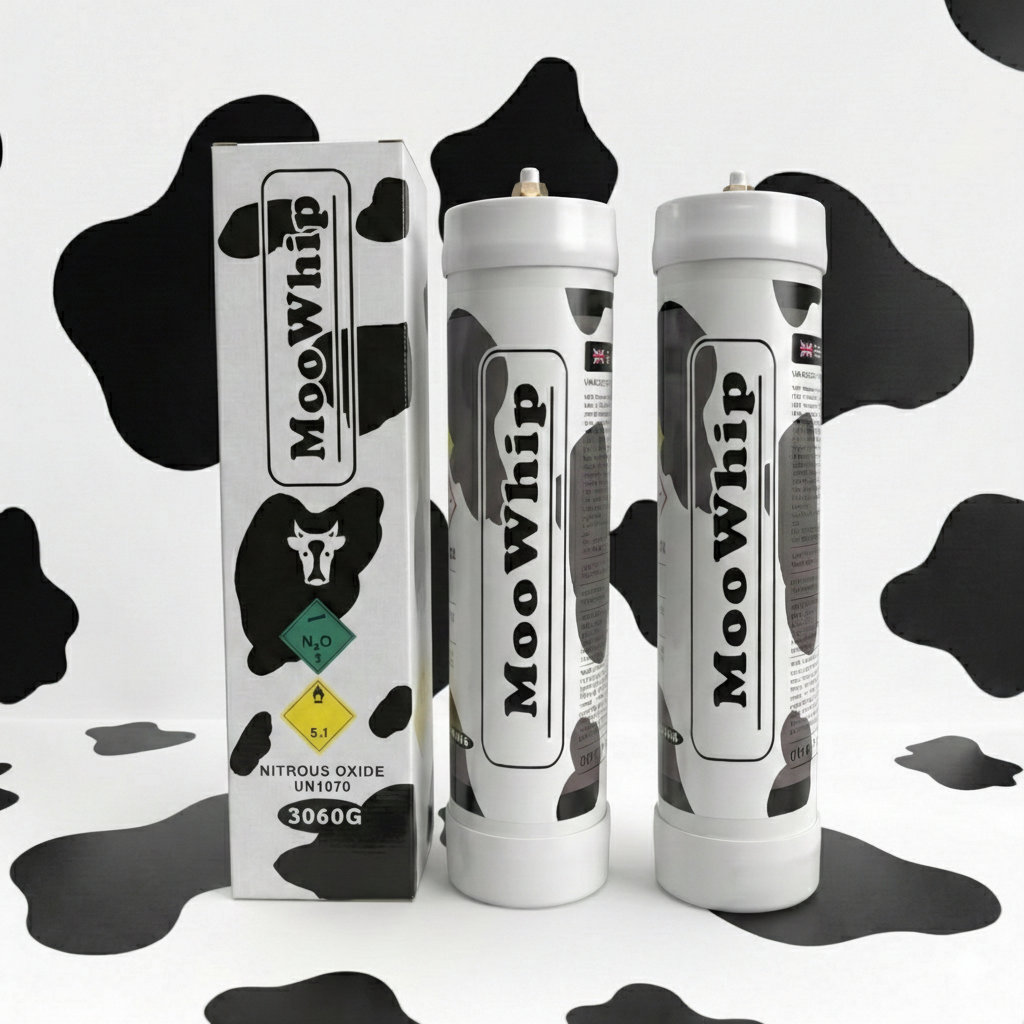 MooWhip 4.5L 3060g Whipped Cream N2O Tank (W/O Regulator οΌ