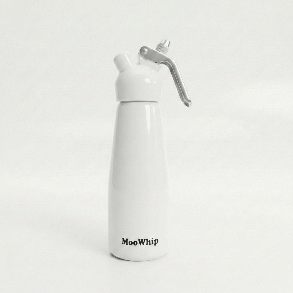 MooWhip 500ml Empty Gas Dispenser For Cream Whippers