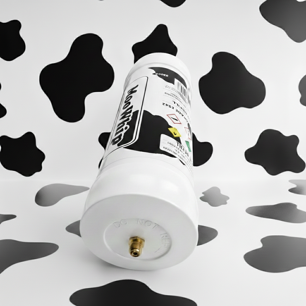 MooWhip 3.3L 2046g Whipped Cream N2O Tank (W/O Regulator )