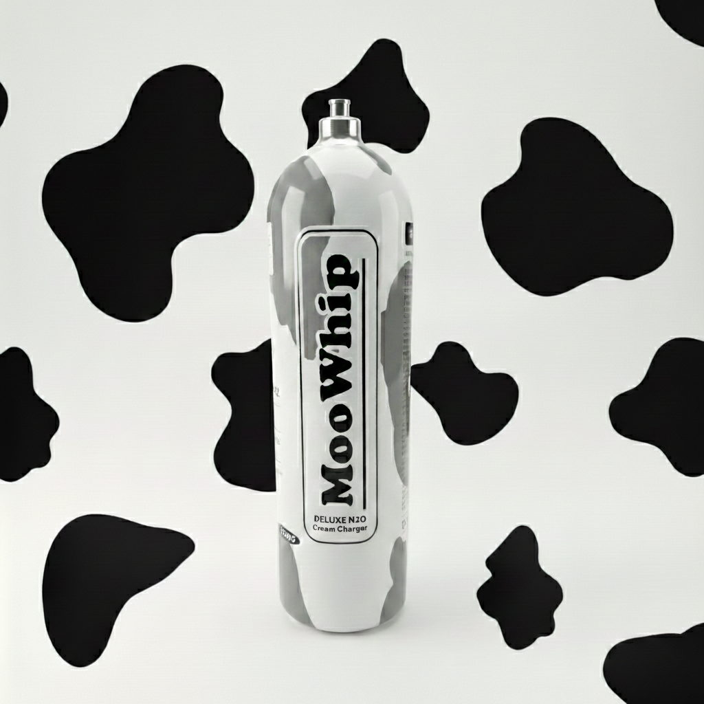 Preminum Moowhip 2.2L 1500g Aluminum Whipped Cream N2O Tank (W/O Regulator )