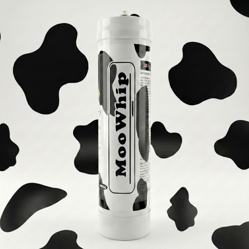 MooWhip 4.5L 3060g Whipped Cream N2O Tank (W/O Regulator οΌ