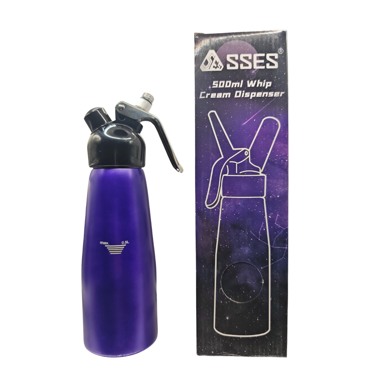 (Clearance)SSESSWHIP 500ml Professional Cream Whipper (Empty Dispenser)