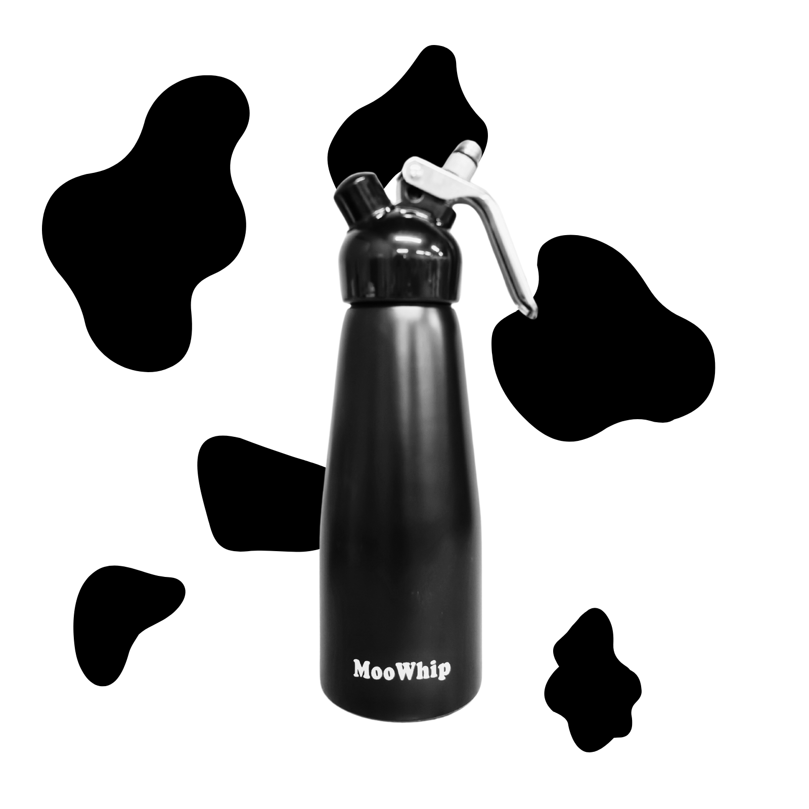 MooWhip 500ml Empty Gas Dispenser For Cream Whippers