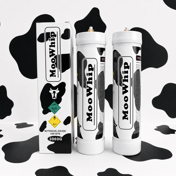 MooWhip 4.5L 3060g Whipped Cream N2O Tank