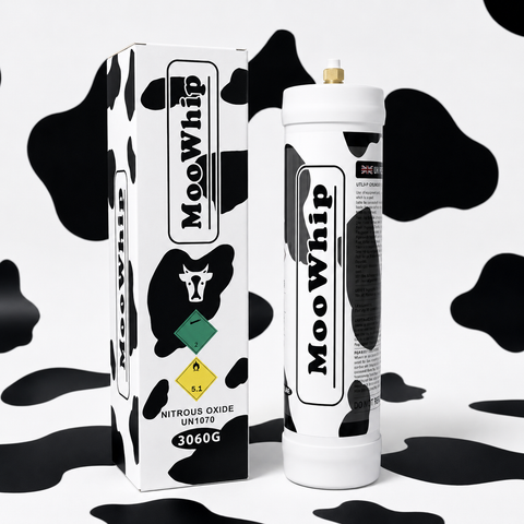 MooWhip 4.5L 3060g Whipped Cream N2O Tank