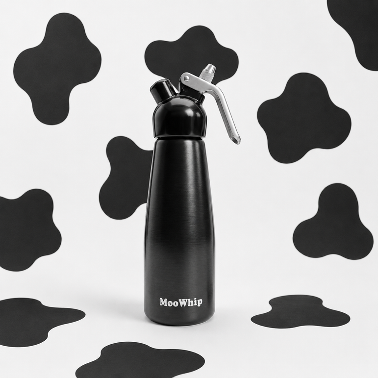 MooWhip 500ml Empty Gas Dispenser For Cream Whippers