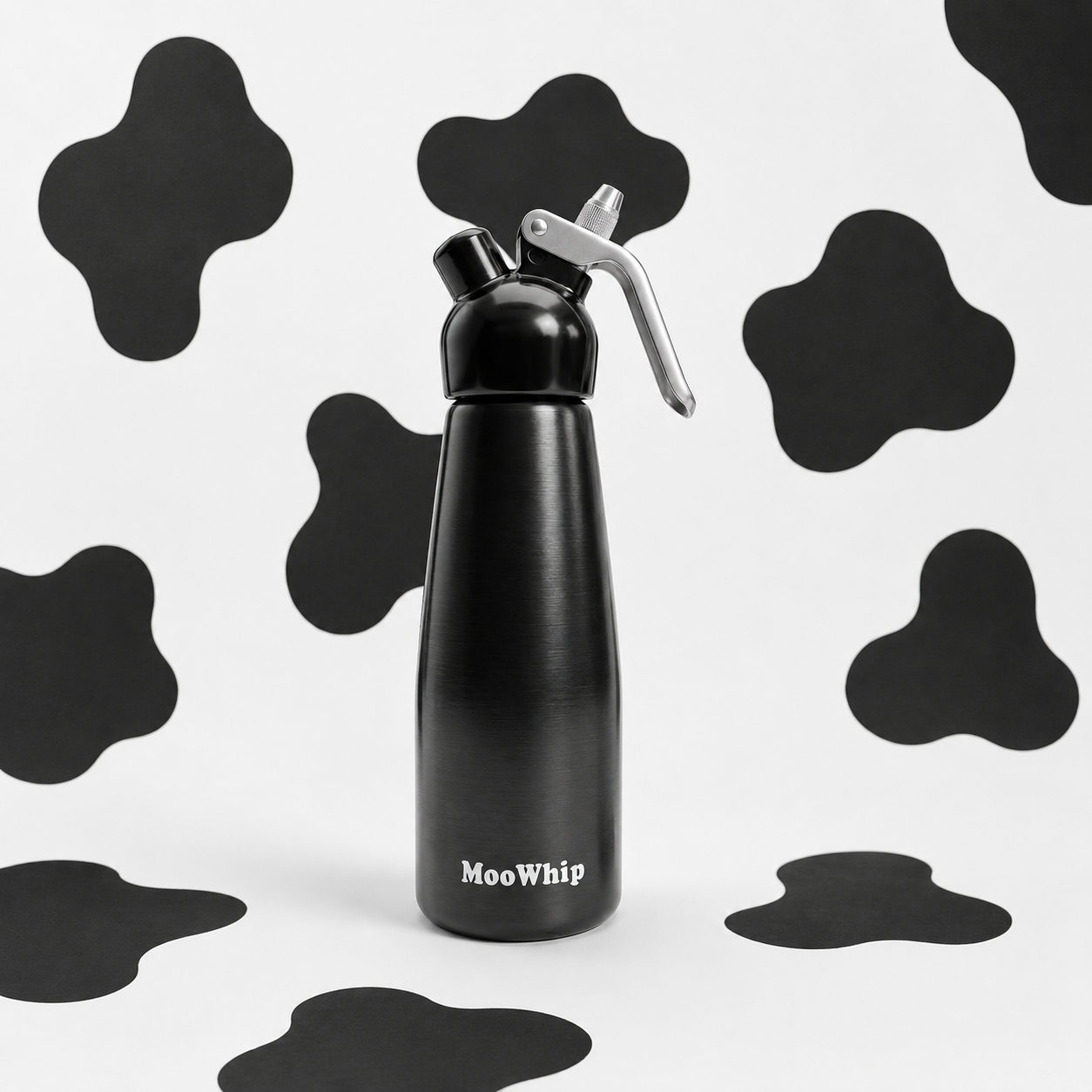 MooWhip 500ml Empty Gas Dispenser For Cream Whippers