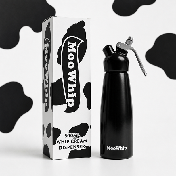 MooWhip 500ml Empty Gas Dispenser For Cream Whippers