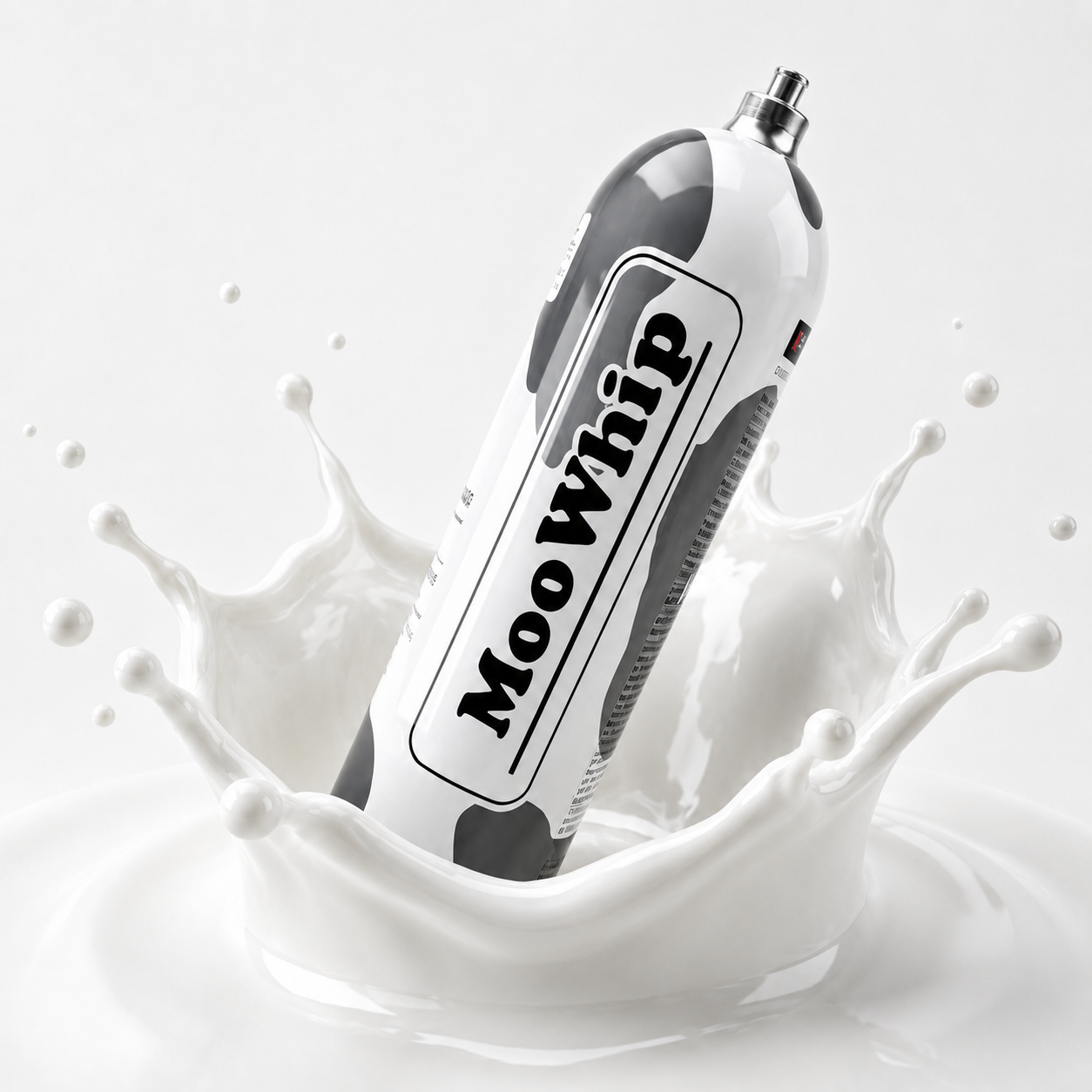 Preminum Moowhip 2.2L 1500g Aluminum Whipped Cream N2O Tank