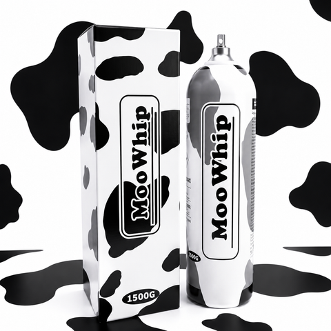 Preminum Moowhip 2.2L 1500g Aluminum Whipped Cream N2O Tank