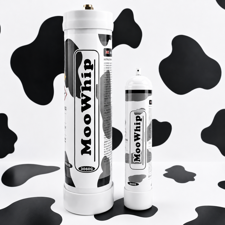 MooWhip 4.5L 3060g Whipped Cream N2O Tank