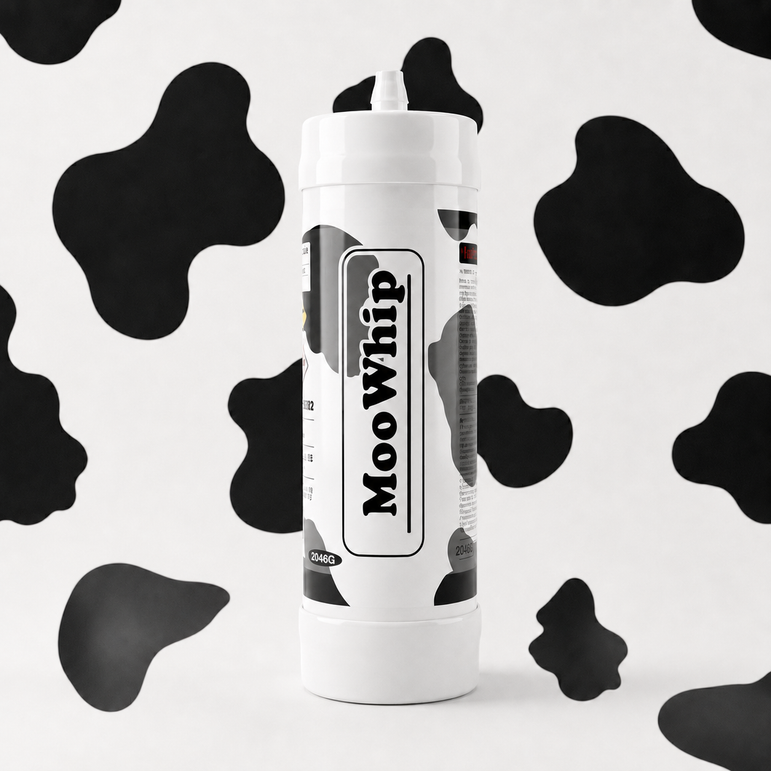 MooWhip 3.3L 2046g Whipped Cream N2O Tank