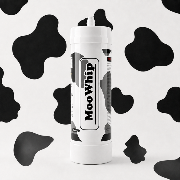 MooWhip 3.3L 2046g Whipped Cream N2O Tank
