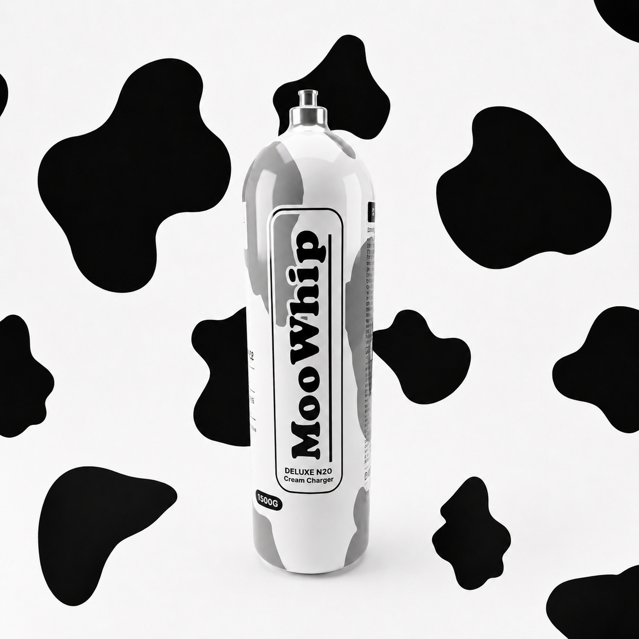 Preminum Moowhip 2.2L 1500g Aluminum Whipped Cream N2O Tank