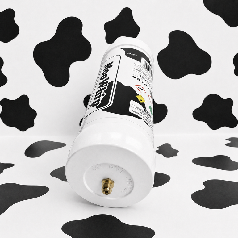 MooWhip 3.3L 2046g Whipped Cream N2O Tank