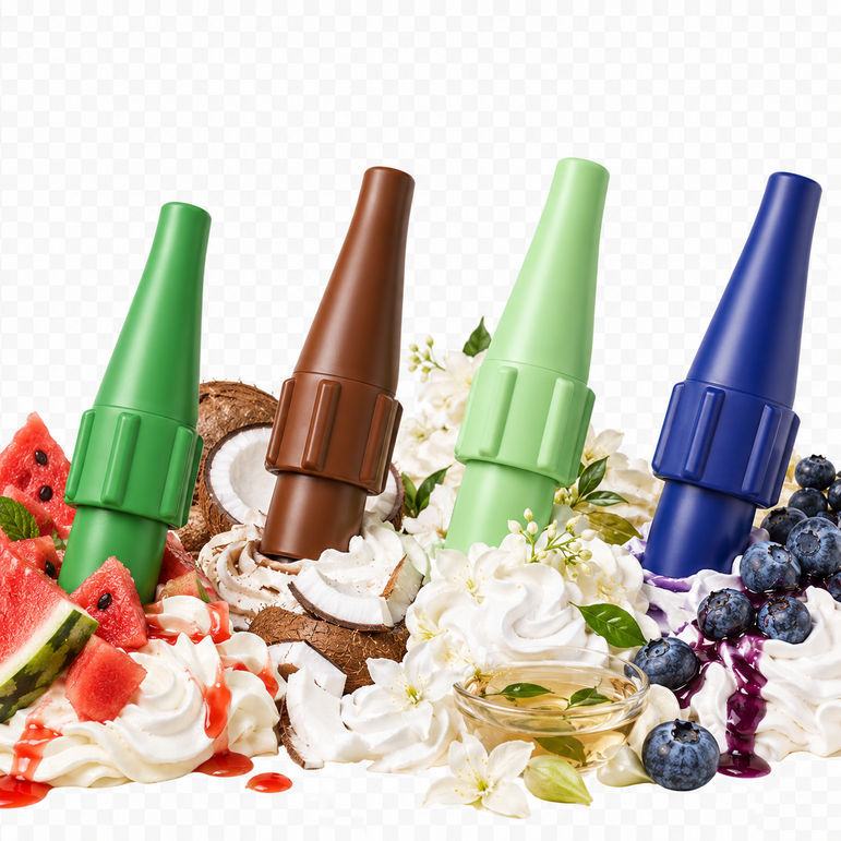 MooWhip Flavored Nozzles – 12 Flavor Options