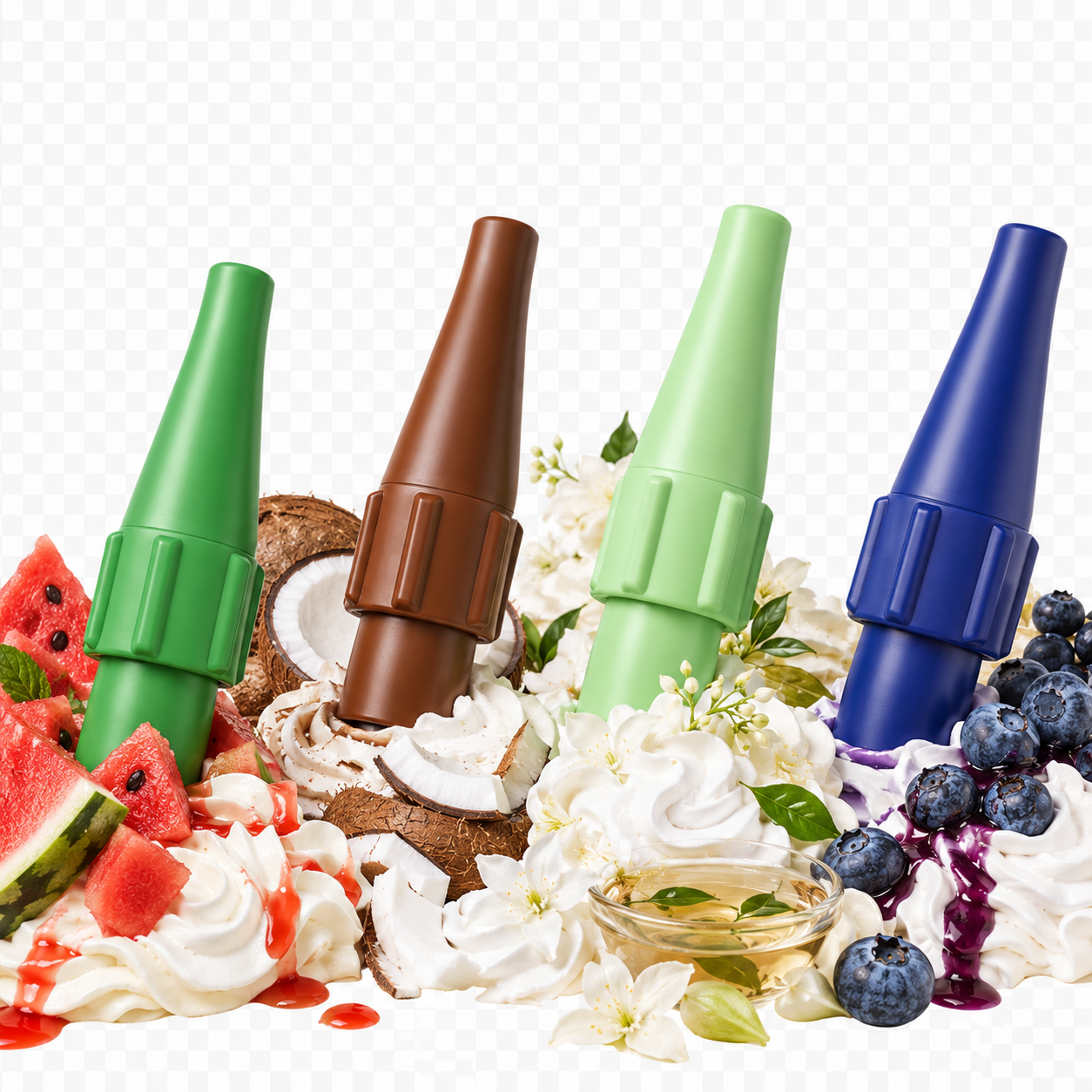 MooWhip Flavored Nozzles – 12 Flavor Options