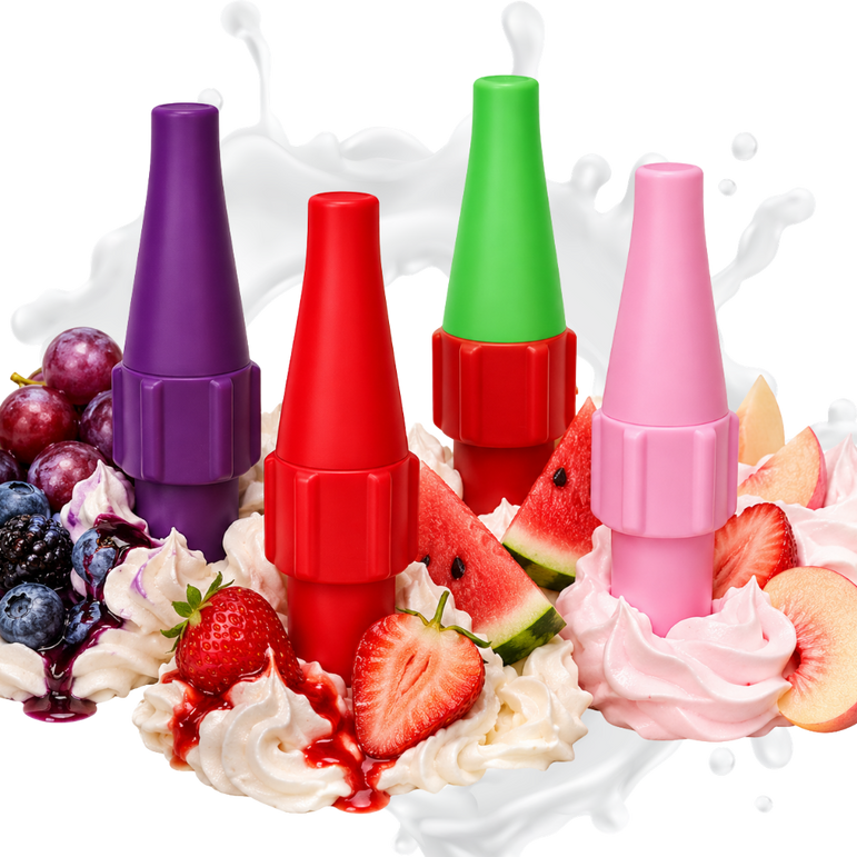 MooWhip Flavored Nozzles – 12 Flavor Options