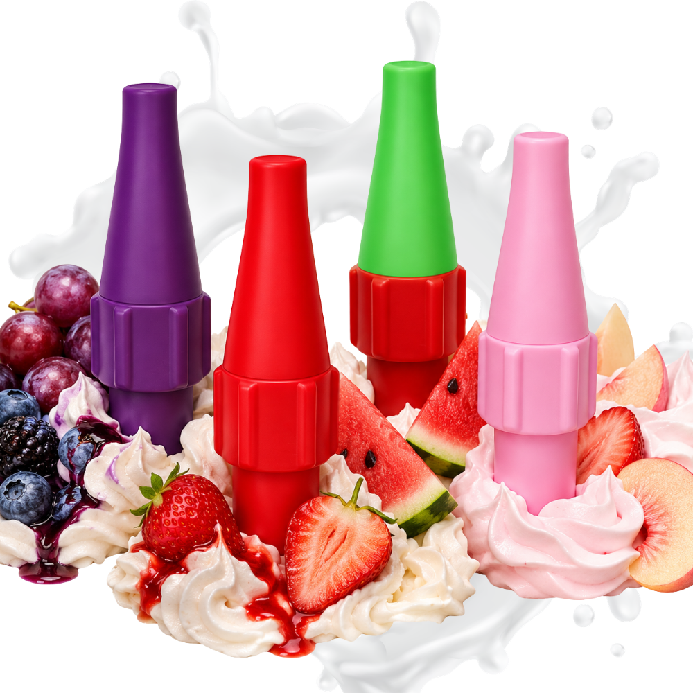 MooWhip Flavored Nozzles – 12 Flavor Options