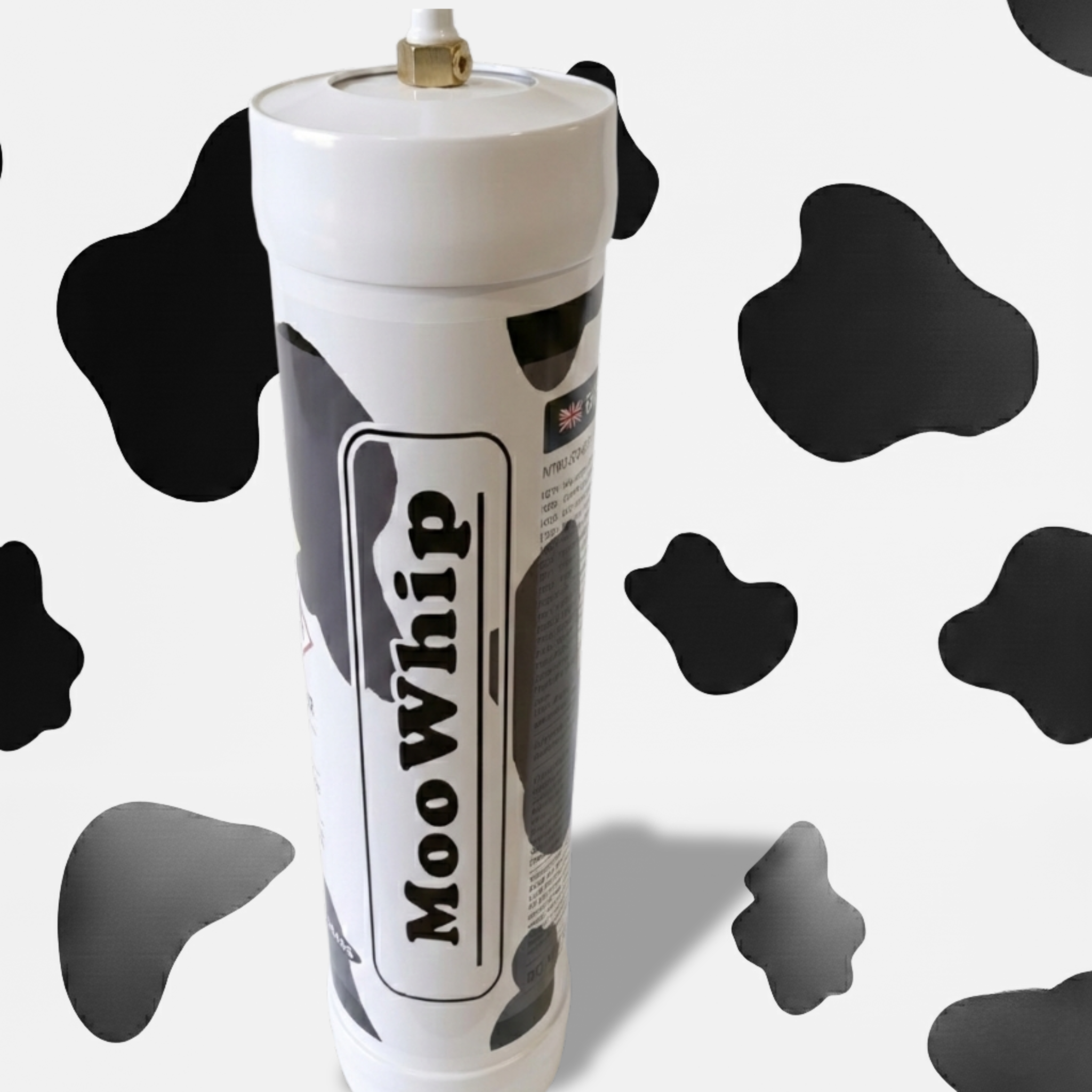 MooWhip 4.5L 3060g Whipped Cream N2O Tank  (W/O Regulator ）