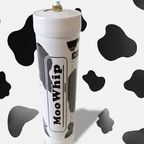 MooWhip 4.5L 3060g Whipped Cream N2O Tank  (W/O Regulator ）