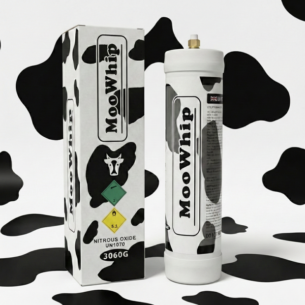 MooWhip 4.5L 3060g Whipped Cream N2O Tank