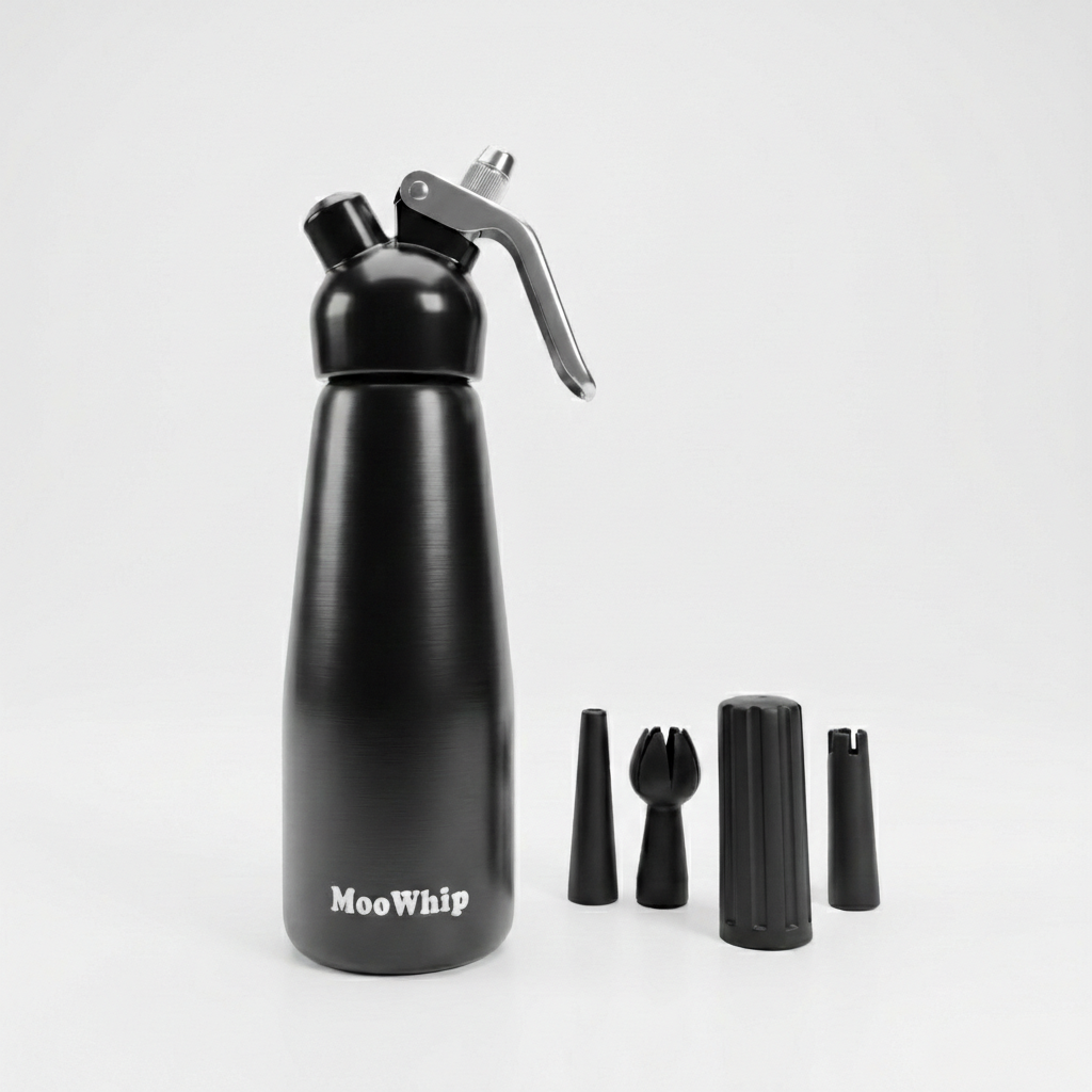 MooWhip 500ml Empty Gas Dispenser For Cream Whippers