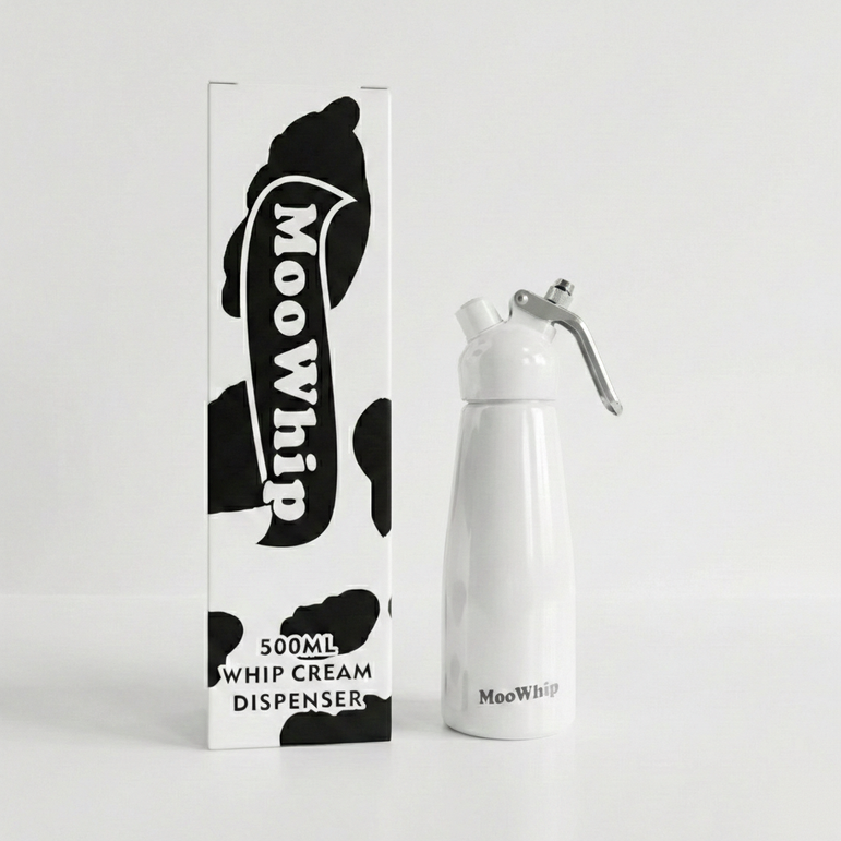 MooWhip 500ml Empty Gas Dispenser For Cream Whippers