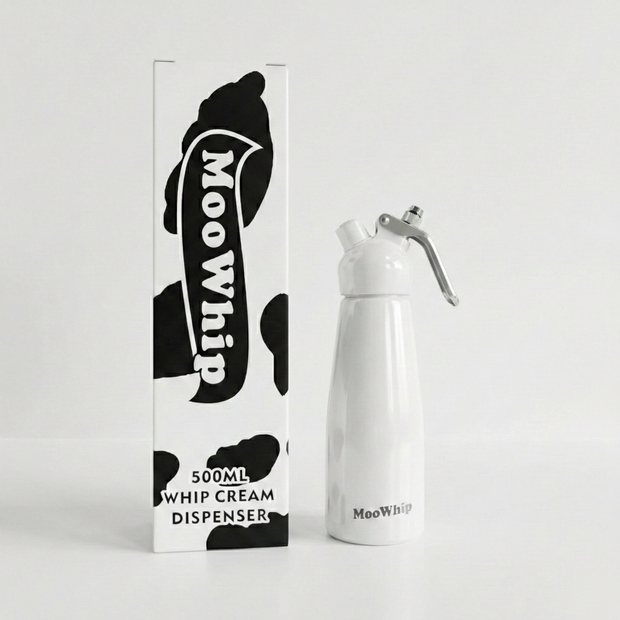 MooWhip 500ml Empty Gas Dispenser For Cream Whippers