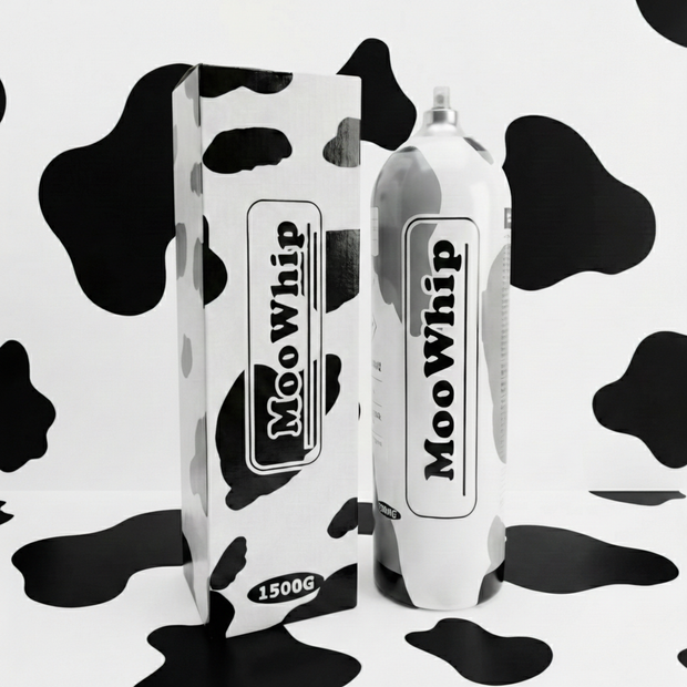 Preminum Moowhip 2.2L 1500g Aluminum Whipped Cream N2O Tank