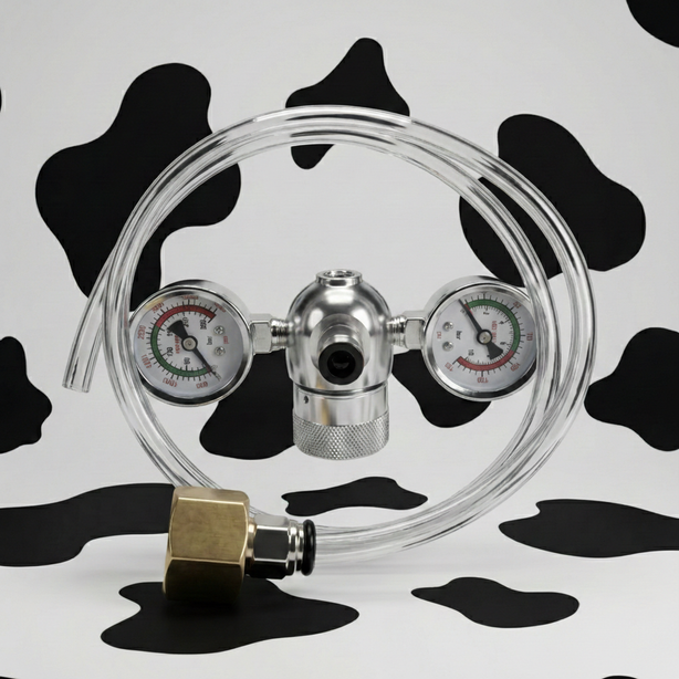 Gowhip Universal Pressure Regulator Valve – Compatible with 0.95L to 4.5L Nitrous Oxide Cylinders