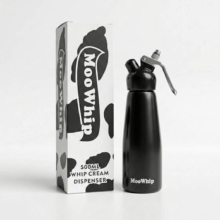 MooWhip 500ml Empty Gas Dispenser For Cream Whippers