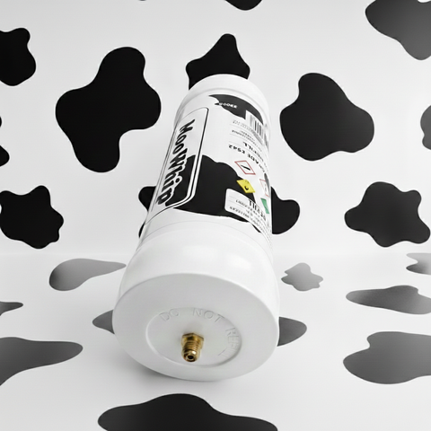 MooWhip 3.3L 2046g Whipped Cream N2O Tank  (W/O Regulator ）