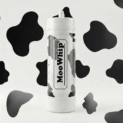 MooWhip 3.3L 2046g Whipped Cream N2O Tank  (W/O Regulator ）