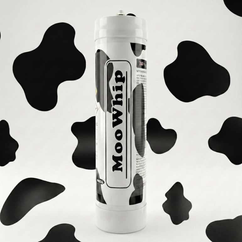 MooWhip 4.5L 3060g Whipped Cream N2O Tank  (W/O Regulator ）
