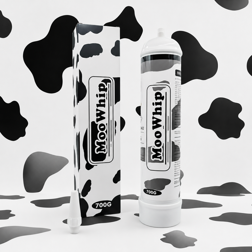 Read Before Purchase (Clearance)MooWhip 1L 700g Whipped Cream N2O Tank