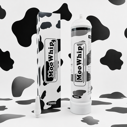 (Upgraded)MooWhip 1L 700g Whipped Cream N2O Tank
