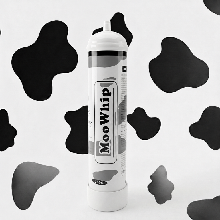 Read Before Purchase (Clearance)MooWhip 1L 700g Whipped Cream N2O Tank