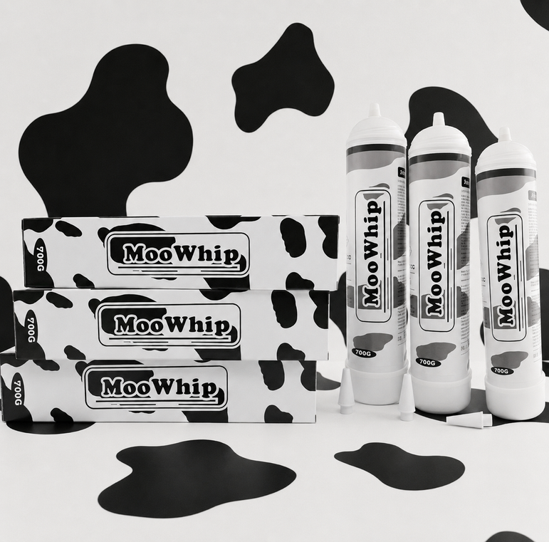 Read Before Purchase (Clearance)MooWhip 1L 700g Whipped Cream N2O Tank