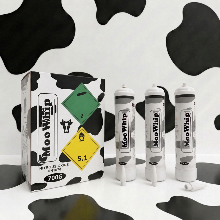 Read Before Purchase (Clearance)MooWhip 1L 700g Whipped Cream N2O Tank
